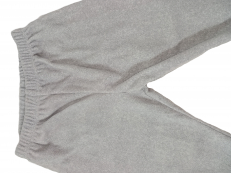 Pantaloni flausati copii, OVS, talie elastica, poliester, Gri, 74 CM, 9-12 luni [2]