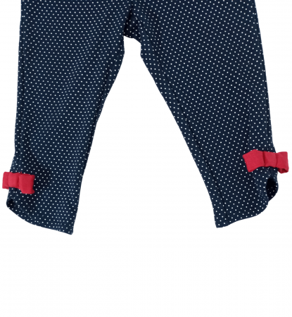 Pantaloni lungi fete, GYMBOREE, buline si funda, bumbac, M, 18-24 luni [2]