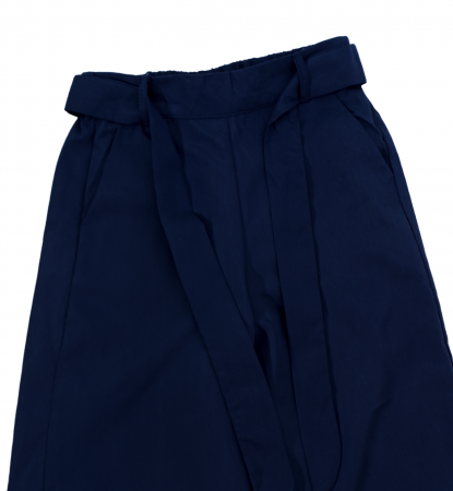 Pantaloni modal fete, OVS, talie elastica si cordon, Mov, 110 CM, 4-5 ani [1]