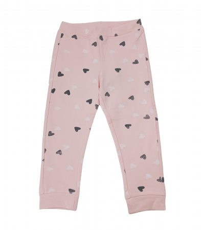 OVS, Pantaloni sport cu imprimeu cu inimi, [1]
