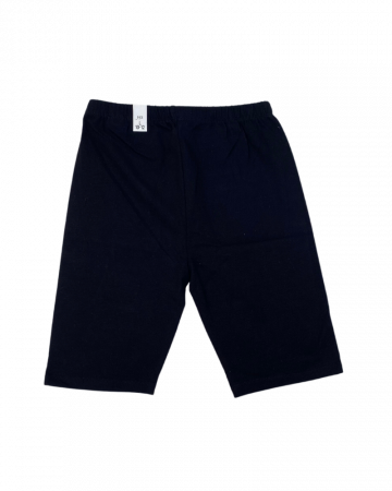 Pantaloni scurti copii - Pantaloni scurÈ›i fete, The Children's PLACE, Bumbac si spandex, Negru, 152 cm, 12 ani