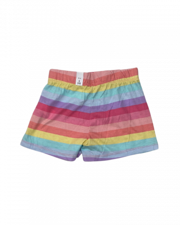 Pantaloni scurti fete, The Children's PLACE, dungi, bumbac/poliester, Multicolor, 116 cm, S, 5-6 ani [1]