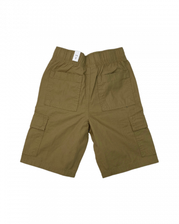 Pantaloni scurti baieti, The Children's PLACE, Bumbac, Maro, 110 cm, 5 ani [1]