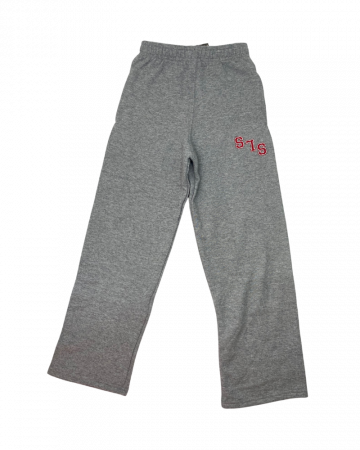 Pantaloni copii - Pantaloni trening, fete, Soffe, Bumbac, Gri deschis, Bumbac si poliesterm 140-152 cm, 10-12 ani