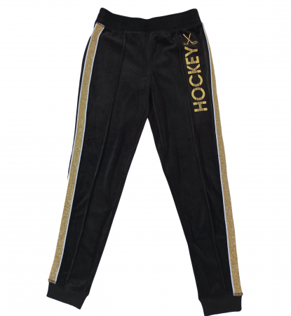 Pantaloni trening fete, Justice, Hockey, catifea, 10 ani, [1]