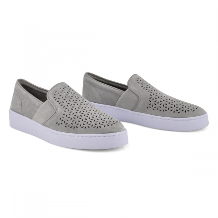 Pantofi dama din piele naturala Splendid Kani  Light Grey [2]