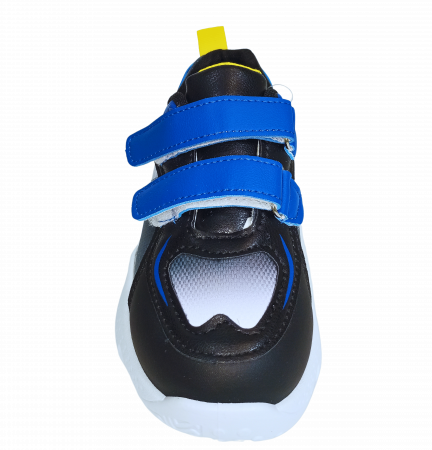 Pantofi sport copii, Mikelo Shoes, Colourful dark, material ecologic, [4]