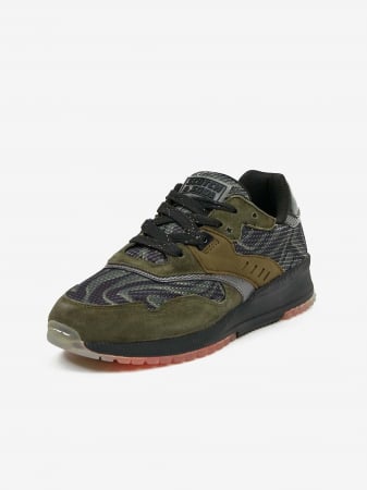 Incaltaminte femei - Pantofi sport femei Vivi 23739503 S773 Green/Zebra Pony style, piele naturala