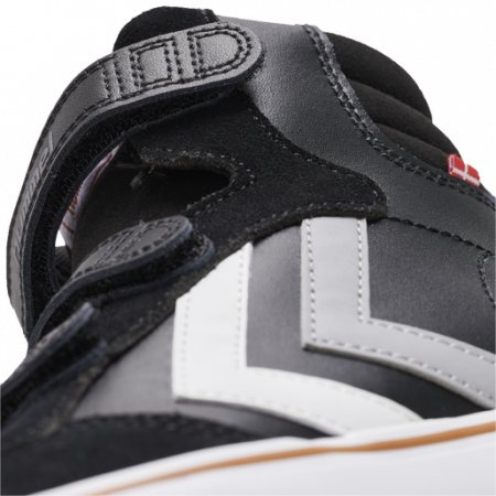 Pantofi piele profil inalt pentru copii, Hummel, STADIL PRO JR HI-TOP, [3]