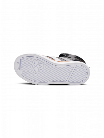 Pantofi piele profil inalt pentru copii, Hummel, STADIL PRO JR HI-TOP, [7]