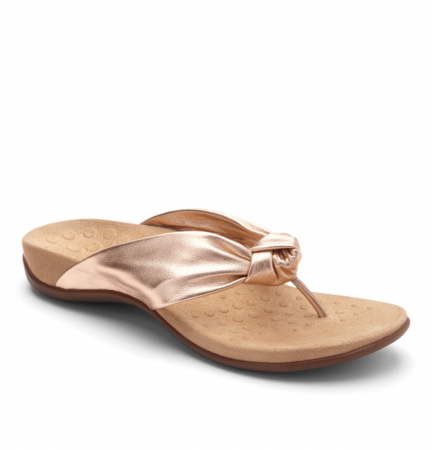 Incaltaminte femei - Papuci femei flip flop Rest Pipa Rose Gold