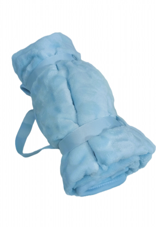 Pătură flaușată pentru bebeluși - Moale și Călduroasă, Poliester 100%, 70x80 cm [2]