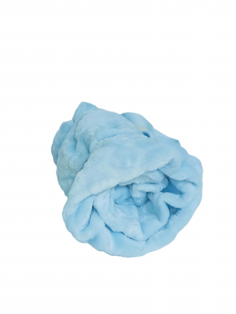 Pătură flaușată pentru bebeluși - Moale și Călduroasă, Poliester 100%, 70x80 cm [5]