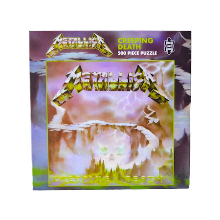 Papusi si accesorii - Puzzle Metallica 500 piese - Creeping Death, Rock Saws, 39 x 39 cm