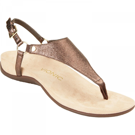 Incaltaminte femei - Sandale Rest Kirra Metallic - Bronze