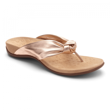 Papuci femei flip flop Rest Pipa Rose Gold [3]