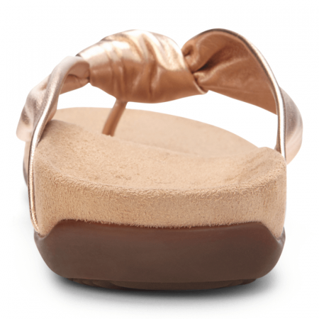 Papuci femei flip flop Rest Pipa Rose Gold [7]