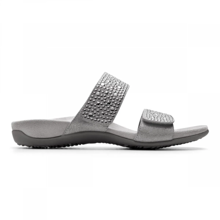 Sandale piele intoarsa Rest Samoa Pewter [4]