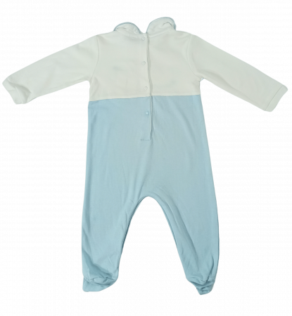 Salopeta maneca lunga fete, OVS, Familie de arici, Bumbac organic, 6-9 luni [1]