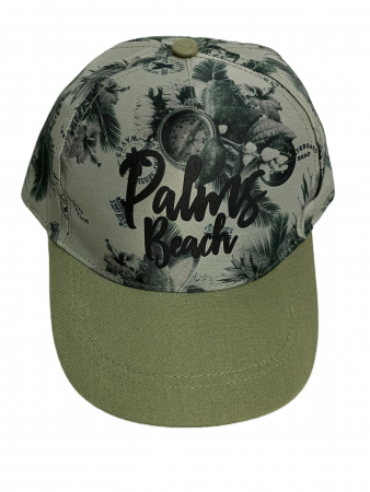 Accesorii - Sapca baieti OVS - Palms Beach, Bumbac/Poliester, inchidere Velcro, 56 cm (M)