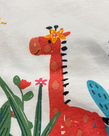 Set 2 piese fete tricou rochiÈ›a cu pantaloni cu lame [2]
