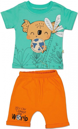 Compleuri copii - Set 2 piese "Koala - You can change the world"