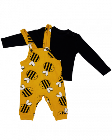 Compleuri copii - Set 2 piese Salopeta si bluza - Bondari