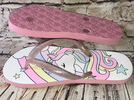 Slapi fete, The Children's PLACE, unicorn, 33 EU, 20.6 cm [8]