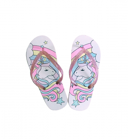 Slapi fete, The Children's PLACE, unicorn, 33 EU, 20.6 cm [0]