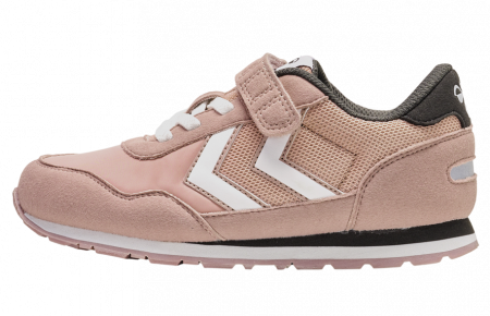 Incaltaminte copii - Tenisi sport copii, Hummel, Reflex JR Pale Mauve, sireturi elastice si velcro,