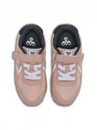 Tenisi sport copii, Hummel, Reflex JR Pale Mauve, sireturi elastice si velcro, [5]