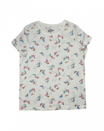 Tricouri copii - Tricou copii, Oshkosh, cu delfini, Bumbac