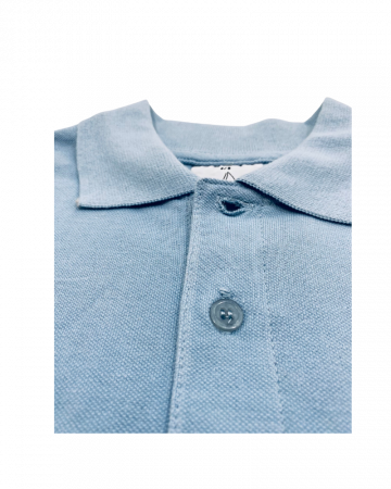 Tricou baieti polo, albastru deschis, 8 ani [1]
