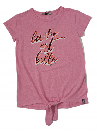 Tricou fete, Cars Jeans, La vie est belle, bumbac, [3]
