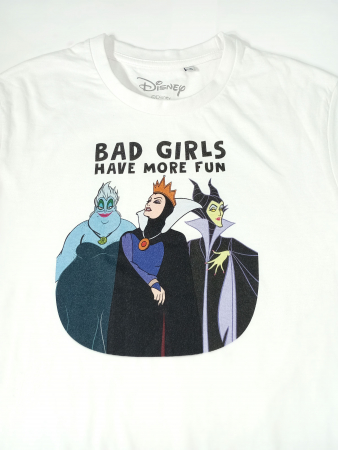 Tricou fete, Disney, Bad girls, Bumbac pur, 16 ani, XS [1]