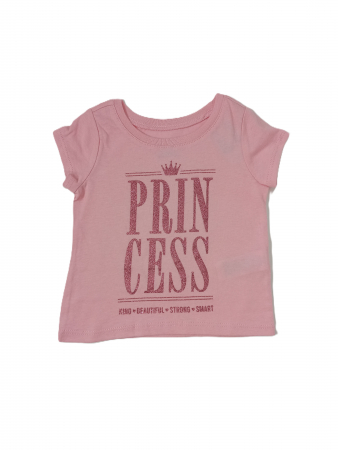 Tricouri copii - Tricou fetite, The Children's PLACE, Princess, Bumbac