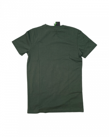 Tricou kaki imprimeu turcoaz cu palmieri CARS JEANS - 10 ani [1]