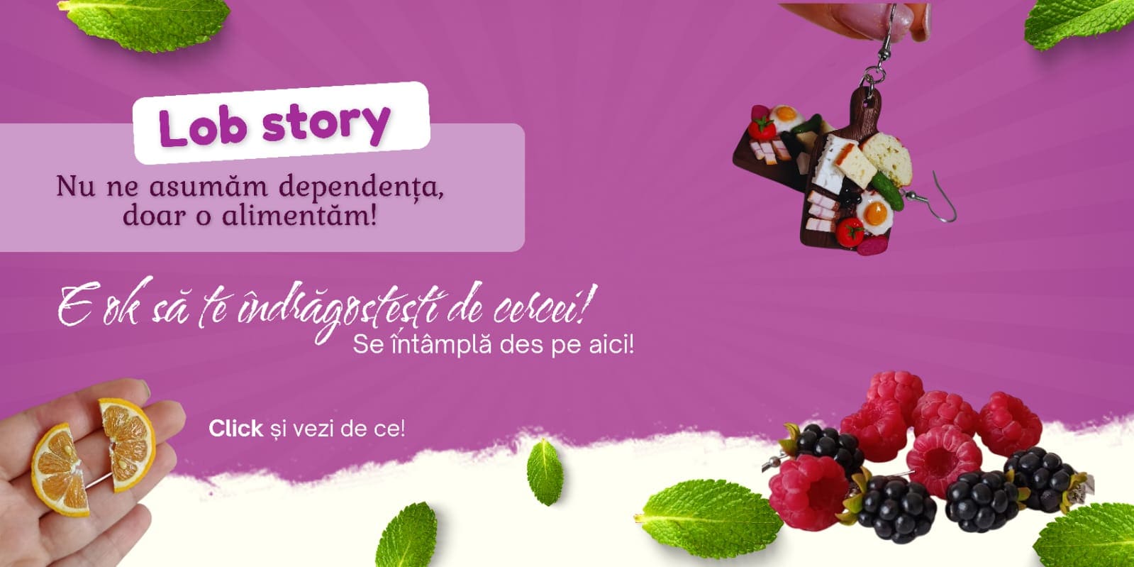 Cercei- lut polimeric