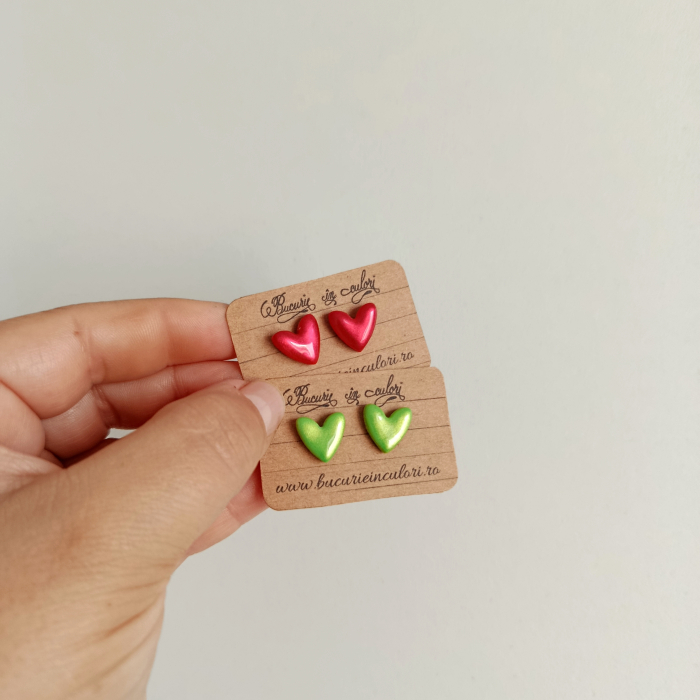 Cercei - inimi sidefate [7]