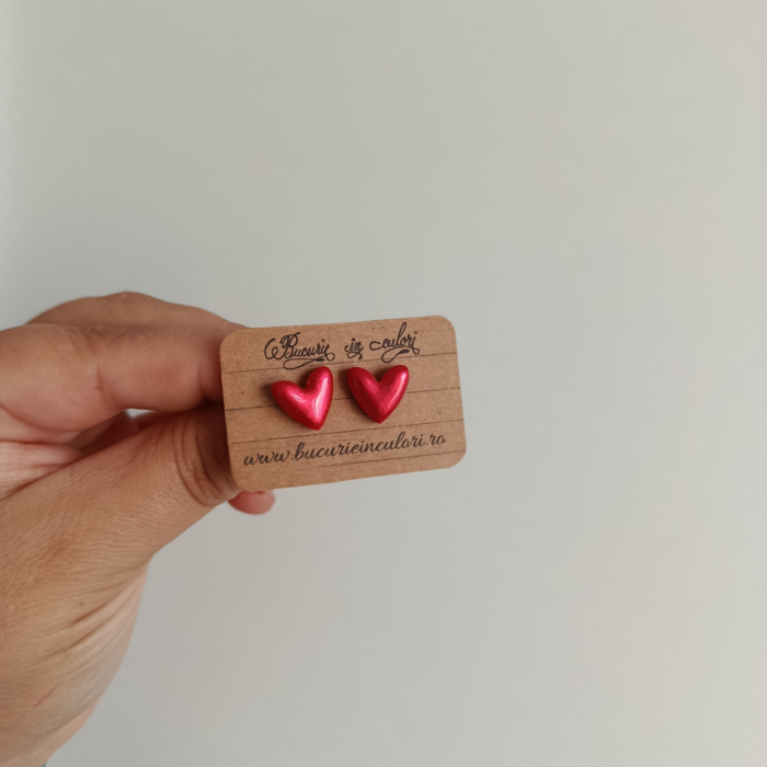 Cercei - inimi sidefate [2]