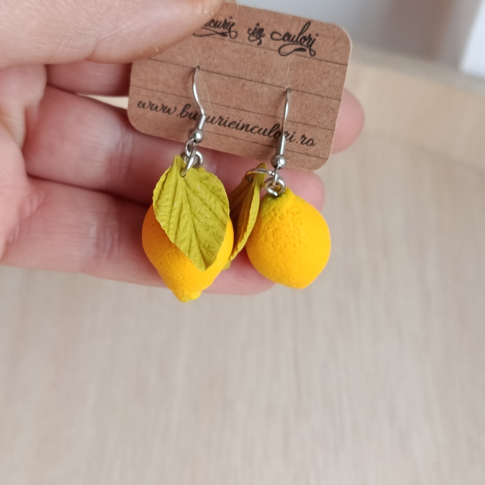 Cercei - lămâie [2]