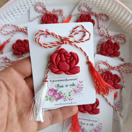 Martisor 2026 - Brosa Mărțișor - Bujor