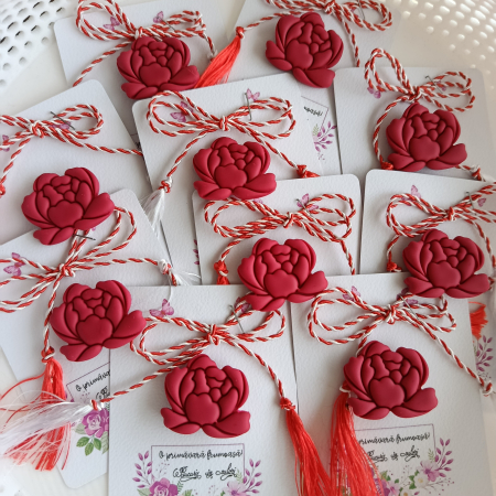 Brosa Mărțișor - Bujor [1]