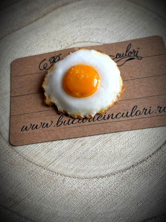 Broșe - Brosa Ou prajit