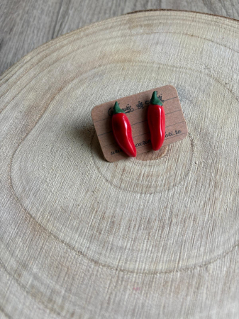 Cercei lut polimeric - Cercei - Ardei iuti