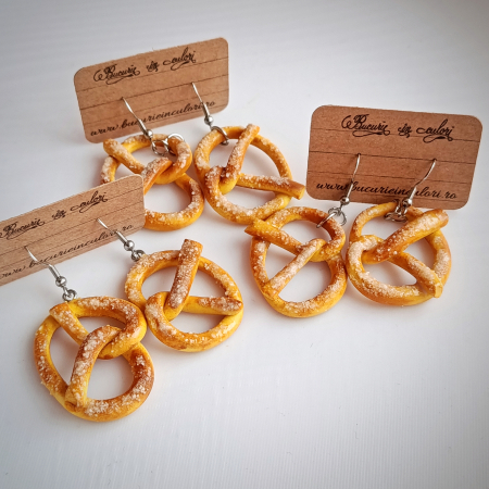 Yum-Yums - Cercei - covrigei cu sare