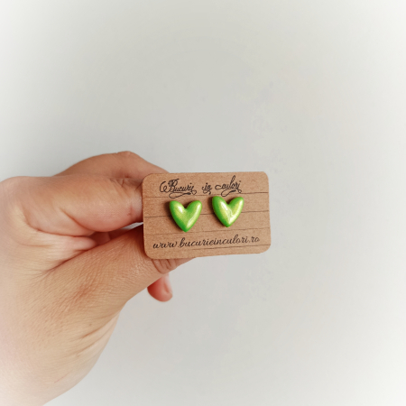 Cercei - inimi sidefate [5]