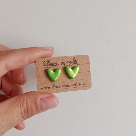 Cercei - inimi sidefate [2]