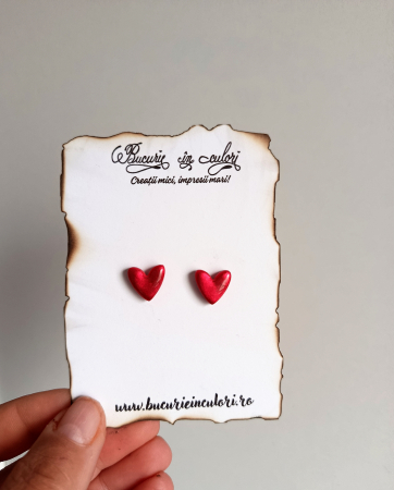 Cercei - inimi sidefate [7]