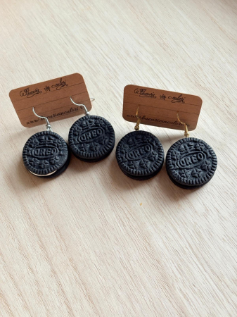 Cercei lut polimeric - Cercei Oreo